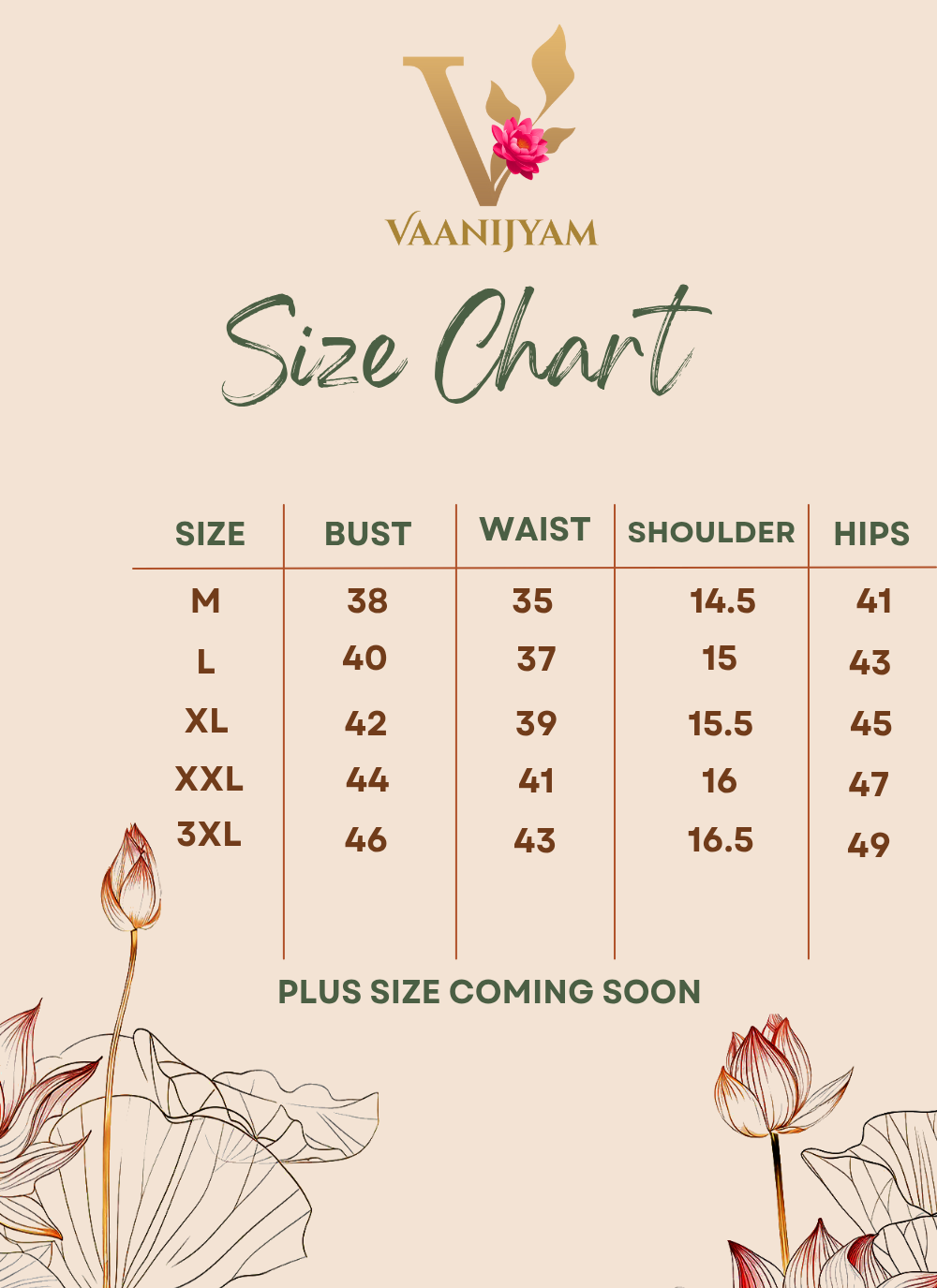 Size Chart Image
