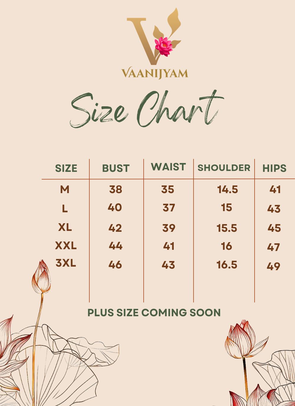 Size Chart Image